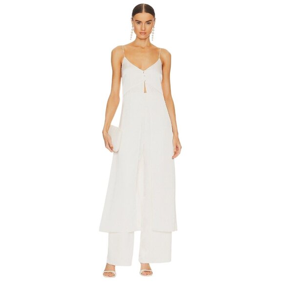 Line & Dot Jordey Pants in Ivory XSmall New Womens Trousers - Picture 1 of 9